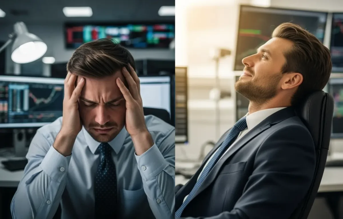 علم نفس التداول: إدارة المشاعر في سيناريوهات التوتر العالي والمنخفض