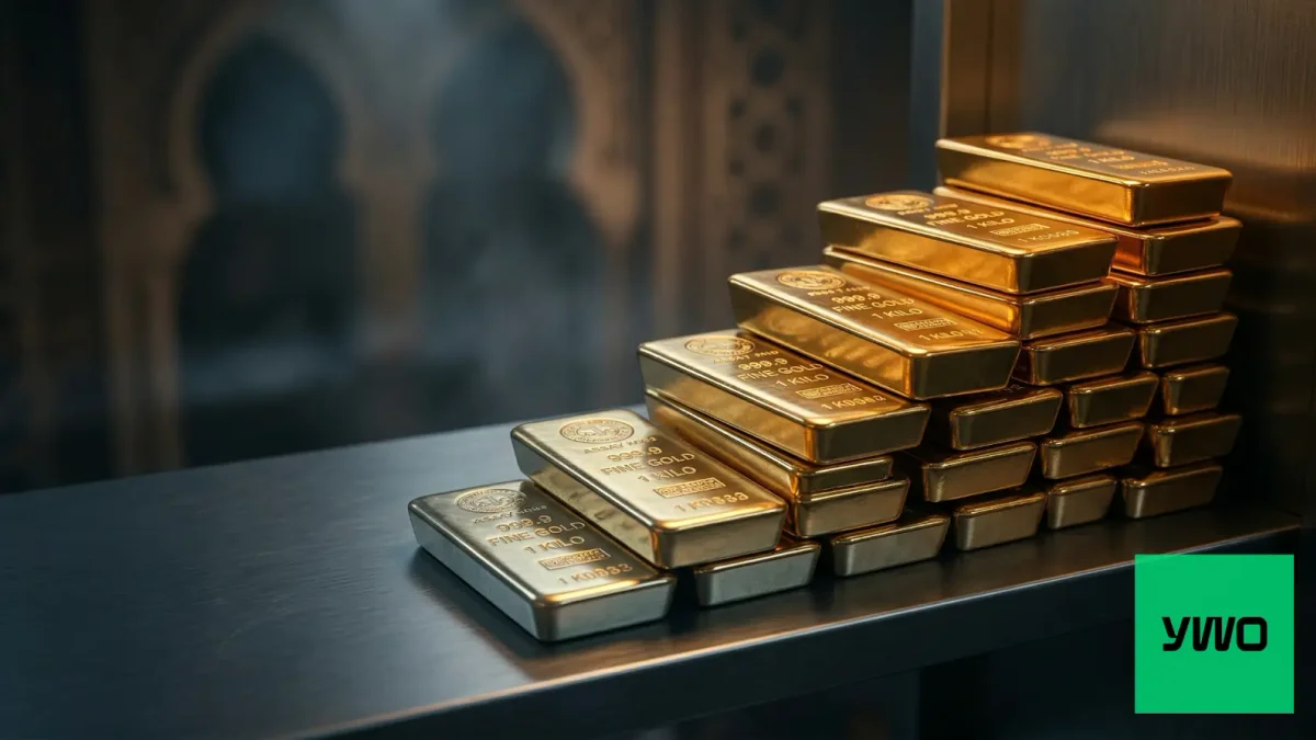 Les prix de l'or baissent alors que les signaux contradictoires de l'Iran réduisent la demande de valeurs refuges