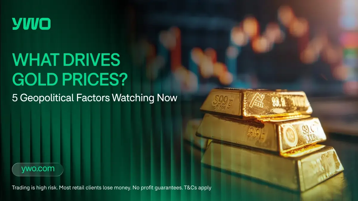 ¿Qué impulsa los precios del oro? 5 factores geopolíticos a observar ahora