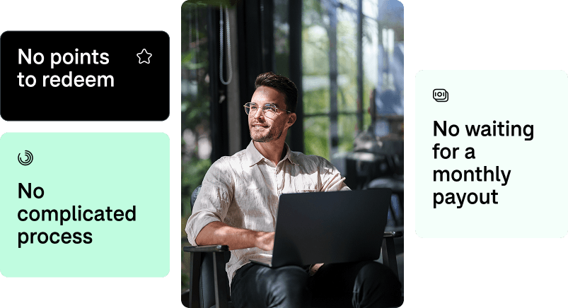 Partnyor cashback proqramından faydalanır